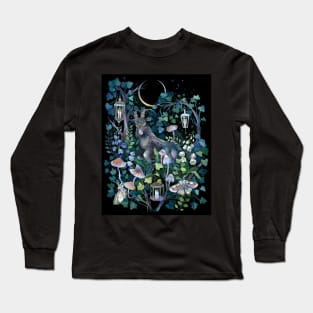 Black Goat Garden Long Sleeve T-Shirt